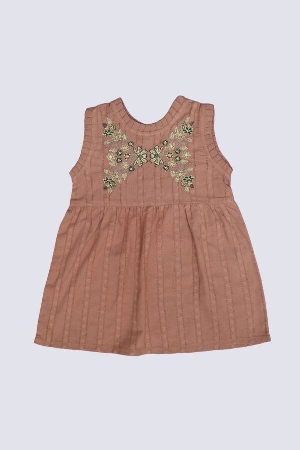Embroiderd Girls Frock