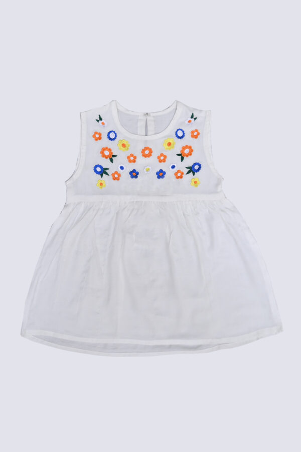 Embroidered frock