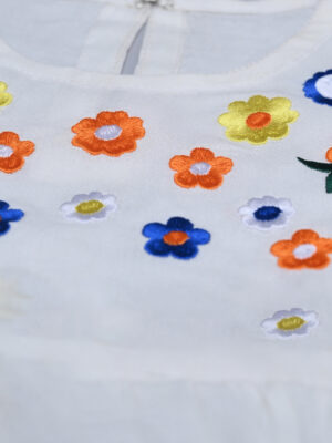 Embroidered frock