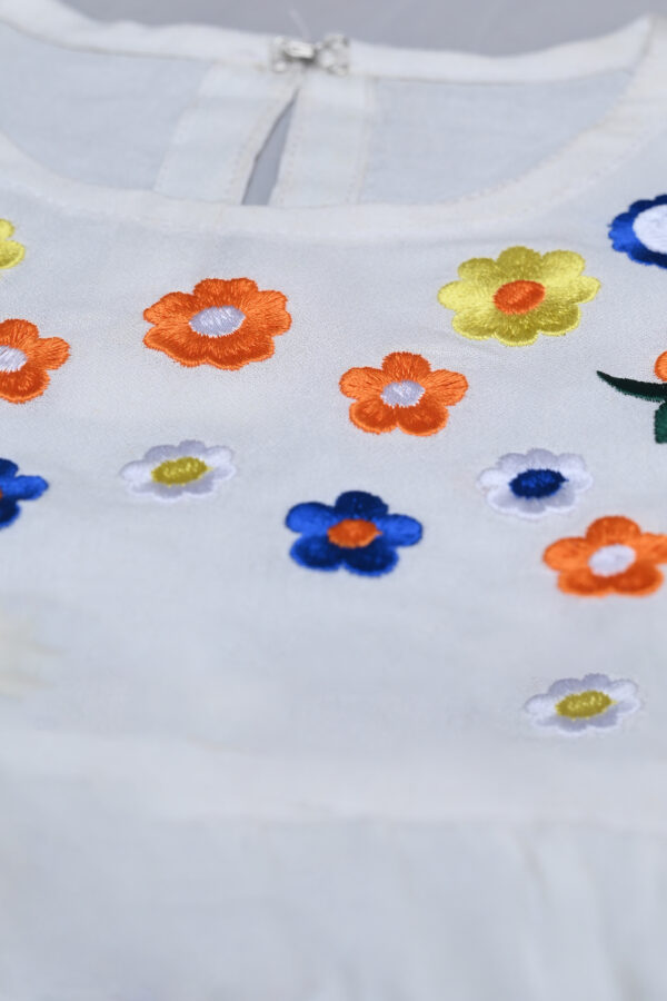 Embroidered frock