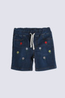 Embroidered Girls Bermuda Short