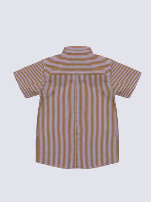 Stripe Short Sleeves Shirt
