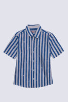 Stripe Short Sleeves Shirt