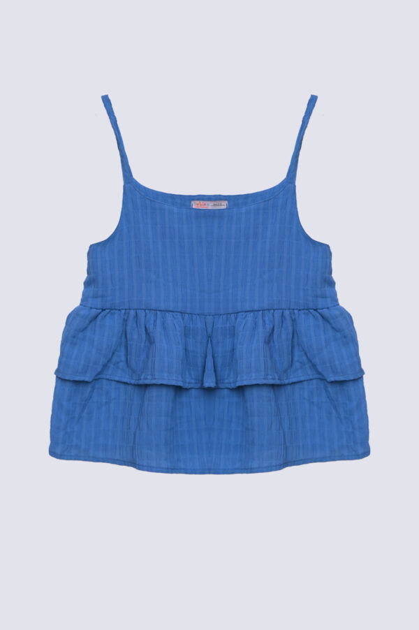 Frill Style Sleeveless Lounge Wear