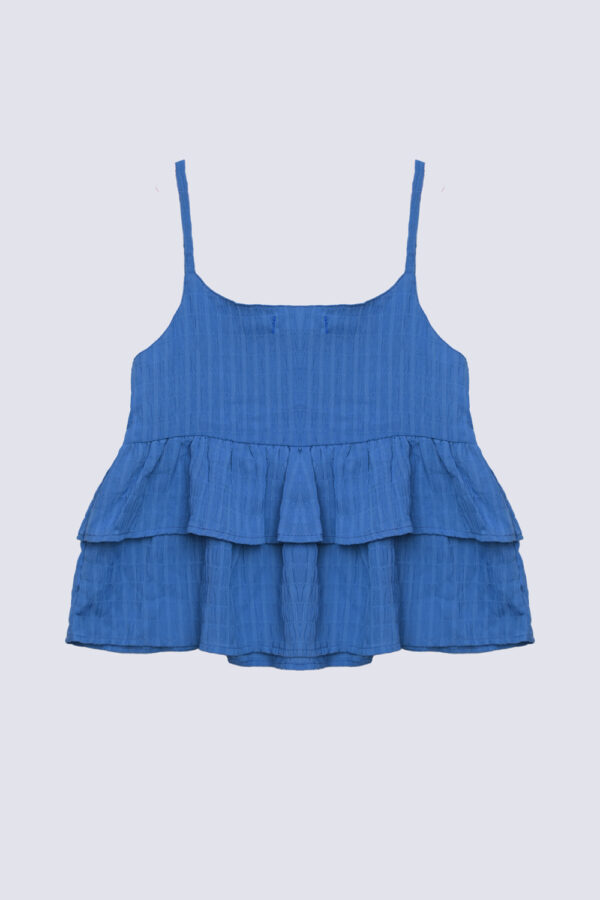 Frill Style Sleeveless Lounge Wear
