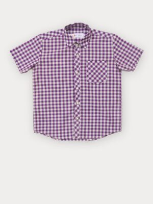Checkered Short Sleeves Shirt