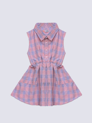 Girls checkered frock