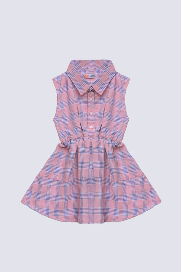 Girls checkered frock