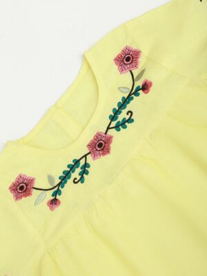 Girls Embroidered Top