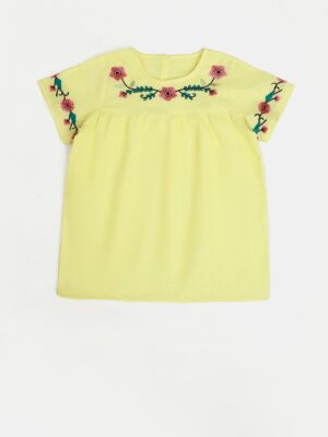 Girls Embroidered Top