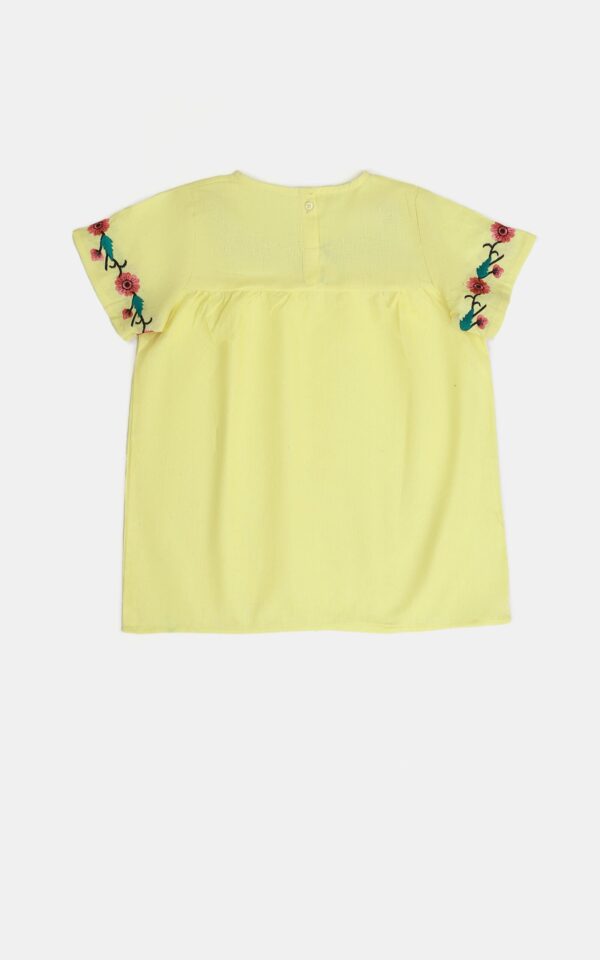 Girls Embroidered Top