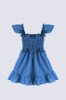Girls frock with smoking