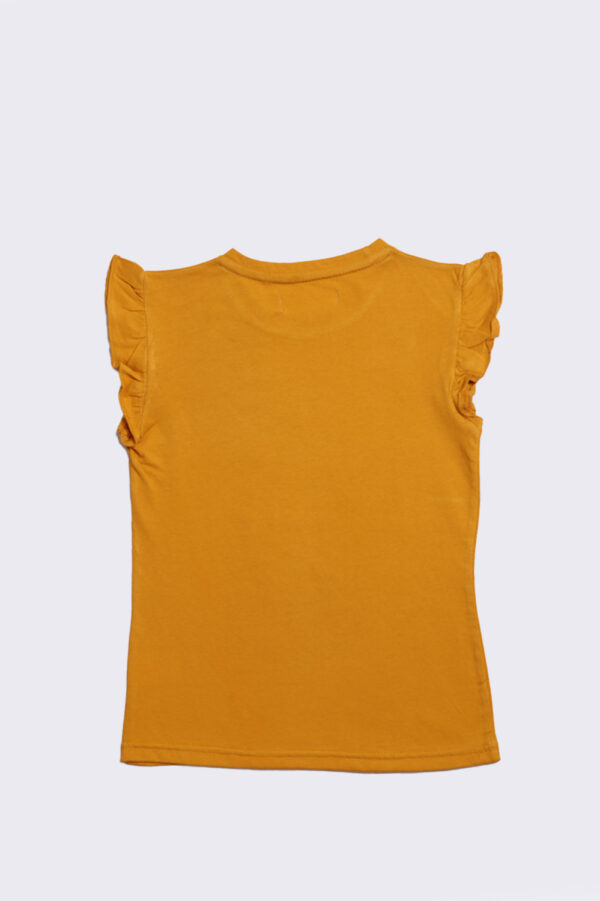Girls frill sleeve tee