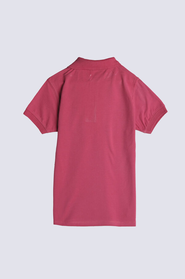 Girls Pink Polo