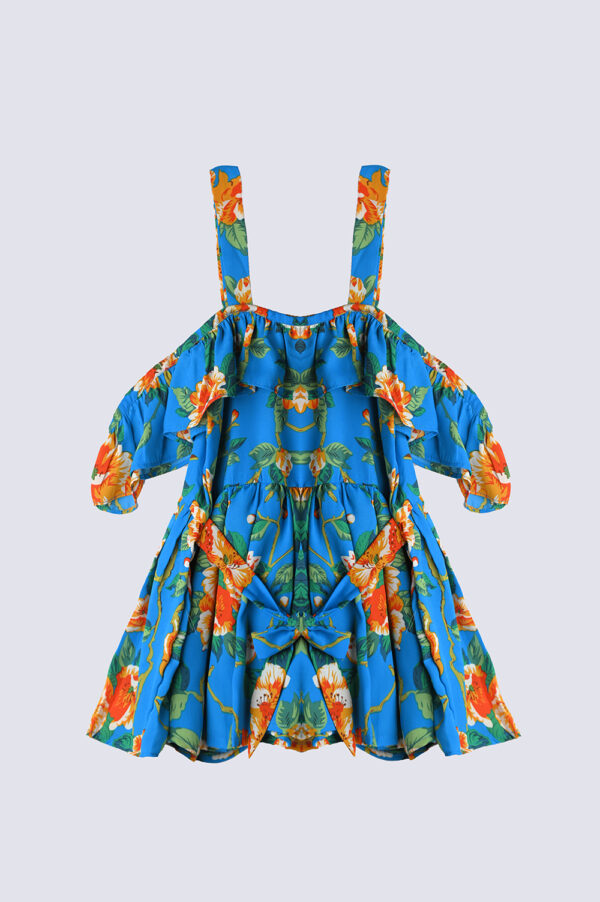 Girls printed frock