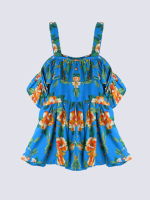 Girls printed frock