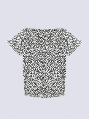 Girls printed top