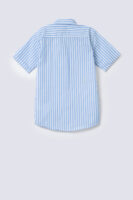 Stripe Short Sleeves Shirt