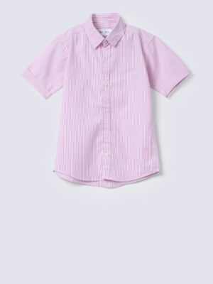 Stripe Short Sleeves Shirt