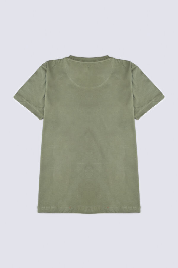 Olive green -Spiderman graphic t-shirt