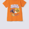 Orange Black panther t-shirt