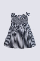 Striper Frock With Smoking