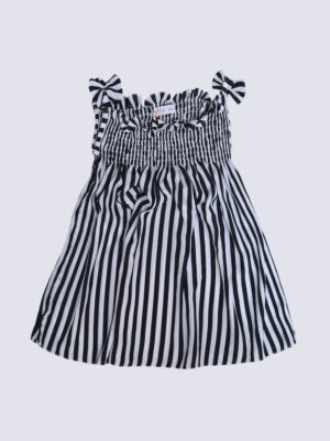 Striper Frock With Smoking
