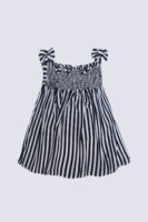 Striper Frock With Smoking