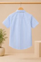 Stripe Short Sleeves Shirt