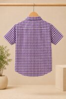 Checkered Short Sleeves Shirt