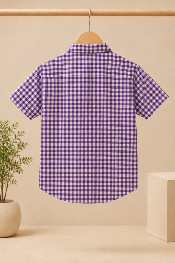 Checkered Short Sleeves Shirt