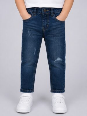 Boys Pant With Ribbing