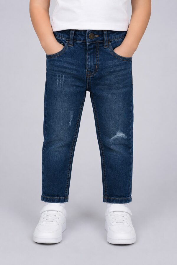 Boys Pant With Ribbing