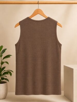 Tuklas Boys Melange Cotton Sleeveless Sando Vest in Soft Breathable Fabric for Kids