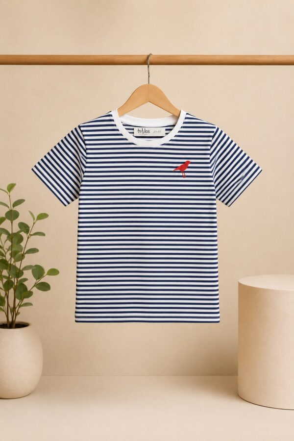 YARN DYED STRIPER TEE