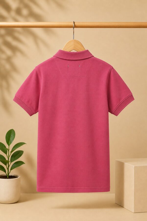 Girls Pink Polo