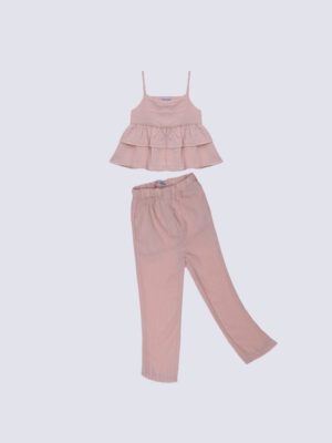 Frill Style Sleeveless Lounge Wear