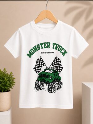 Boys Truck Print Tee