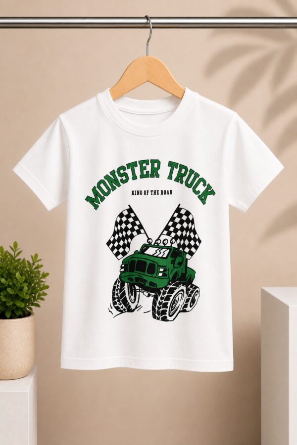 Boys Truck Print Tee