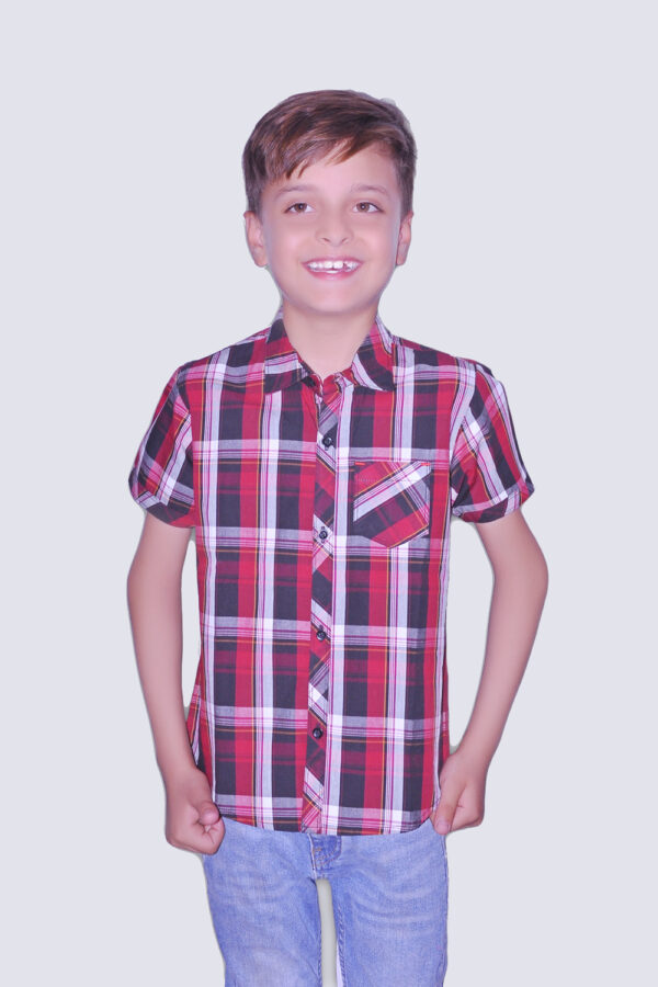 Button Down Check Shirt