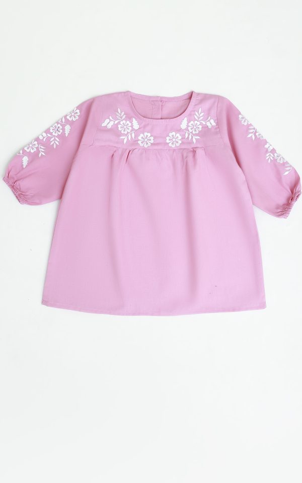 Girls embroidered top