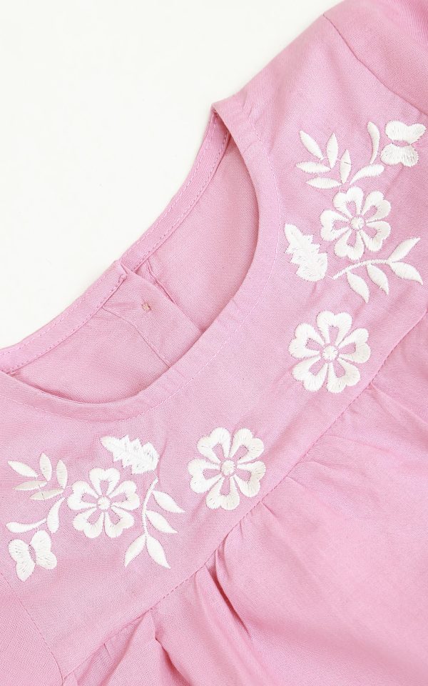 Girls embroidered top