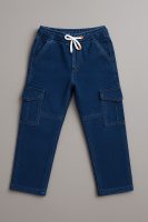 Elasticated Waist cargo Jeans