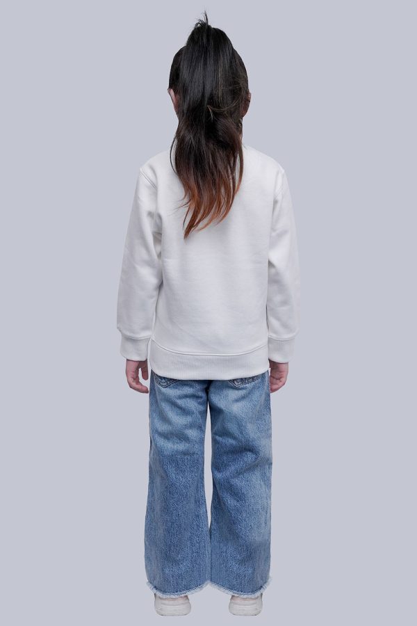 Girls Snow Bear Sweatshirt