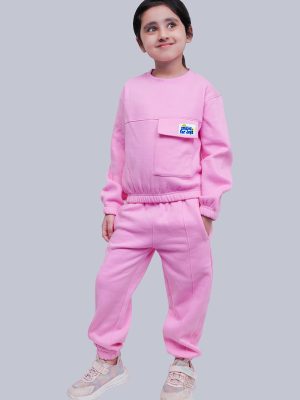 Glow Girls Jogger Tracksuit side pose
