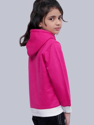 Snoopy Graphics Girls hoodie side pose