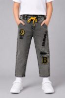 Fashion elasticated boys jean
