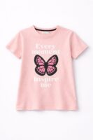 Girls Every Moment Printed Tee