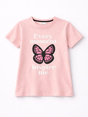 Girls Every Moment Printed Tee