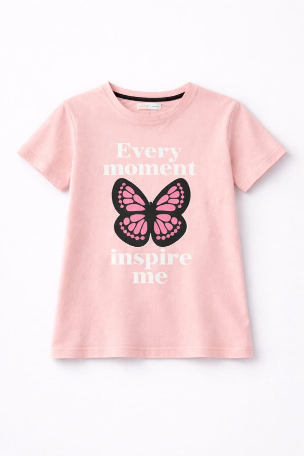 Girls Every Moment Printed Tee